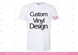 Customer Order Vinyl or Screen Printed Tshirt