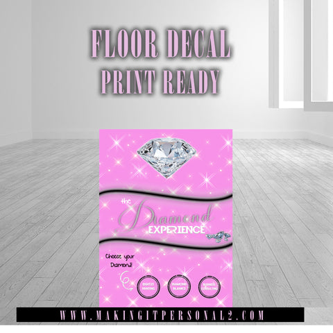 Floor Decals Print Only