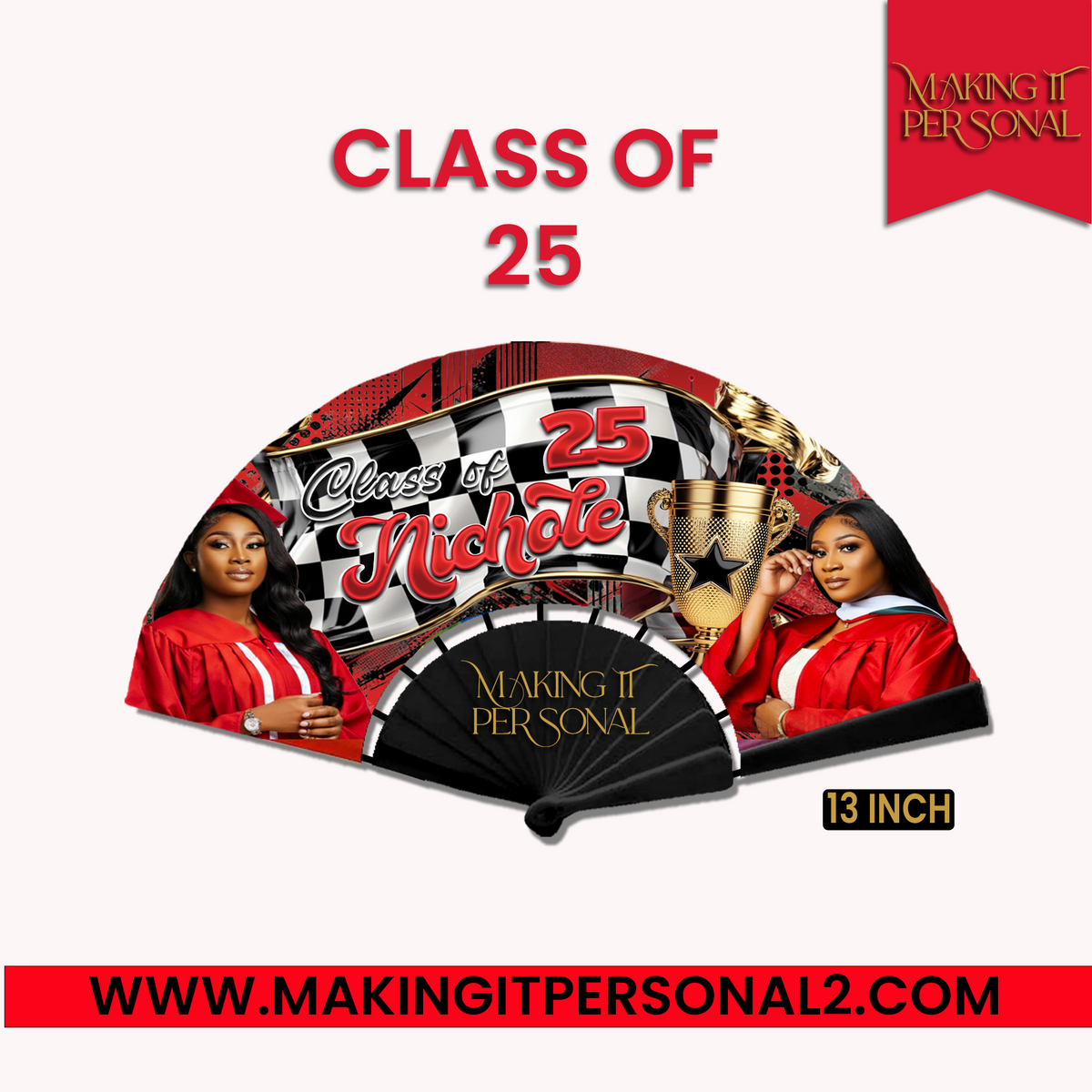 Class of 25 Red Clack Fan