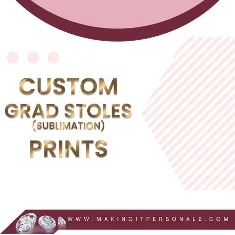 custom grad stole transfers