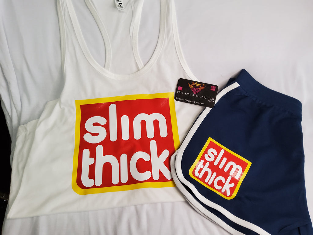 Slim Thick short set