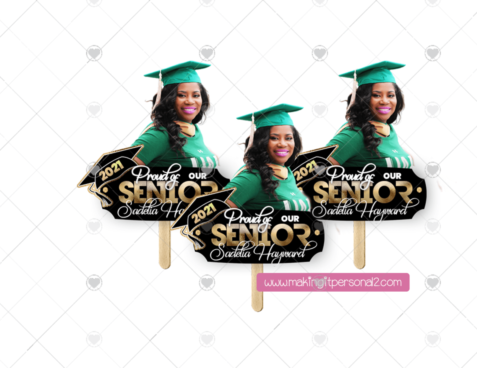 Personalized Graduation Stick Fan – Making it Personal 2