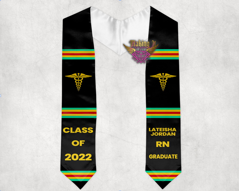 kente graduation stole