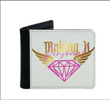 Single sided sublimation wallet