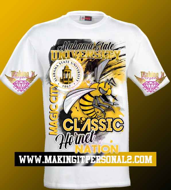 Oversized Magic City Classic team shirt Alabama State