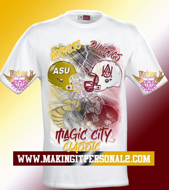 Oversized Magic City Classic team shirt 2 teams