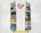 Minion inspired all over graduation stole