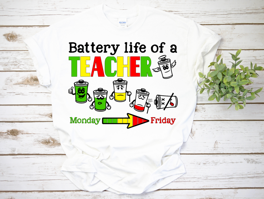Battery Life of a Teacher
